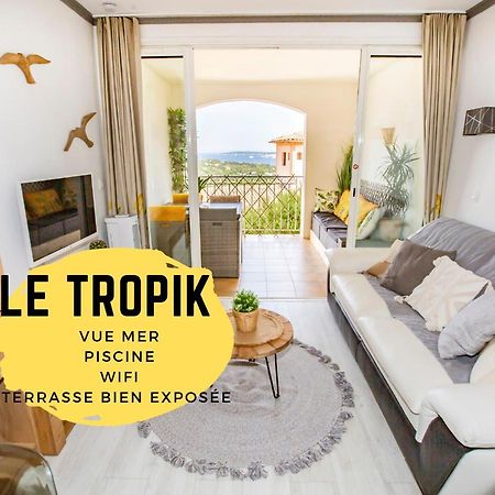 Le Tropik, Panoramic Sea View, Holiday Resort Grimaud Bagian luar foto