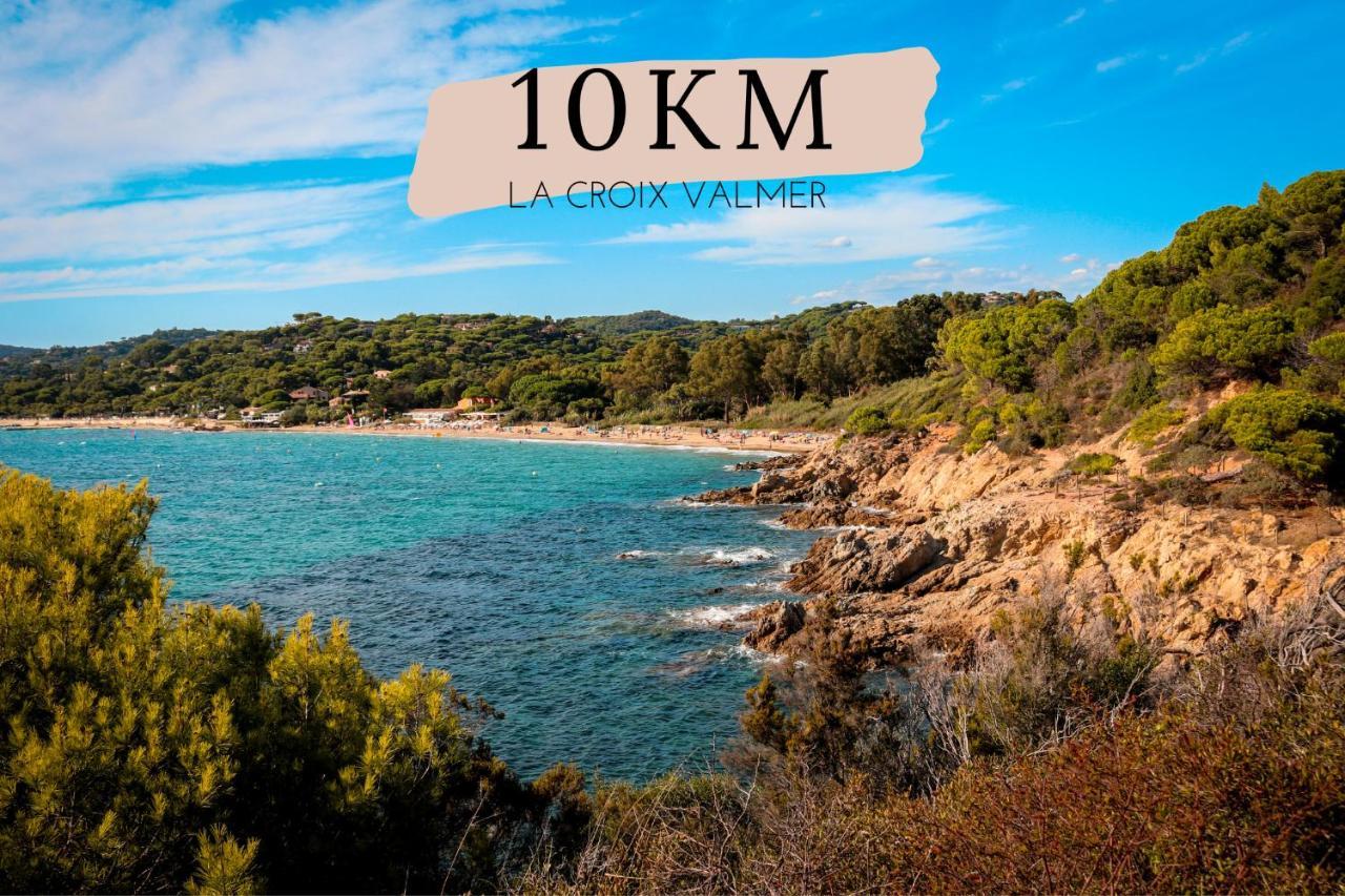 Le Tropik, Panoramic Sea View, Holiday Resort Grimaud Bagian luar foto