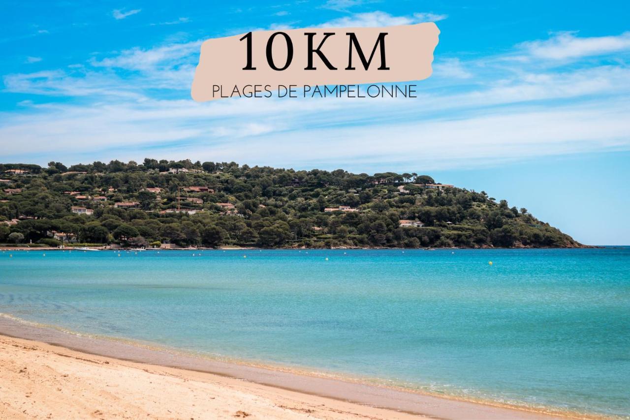 Le Tropik, Panoramic Sea View, Holiday Resort Grimaud Bagian luar foto