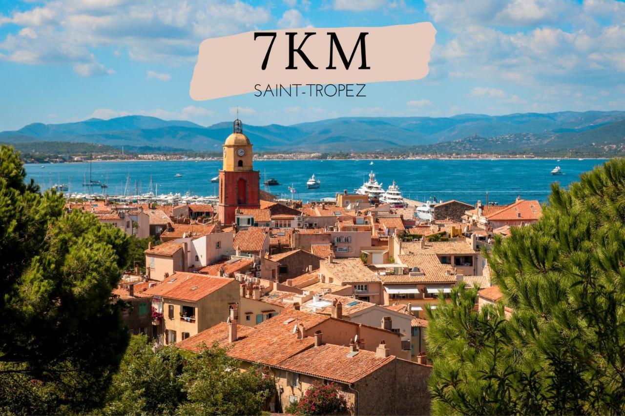 Le Tropik, Panoramic Sea View, Holiday Resort Grimaud Bagian luar foto