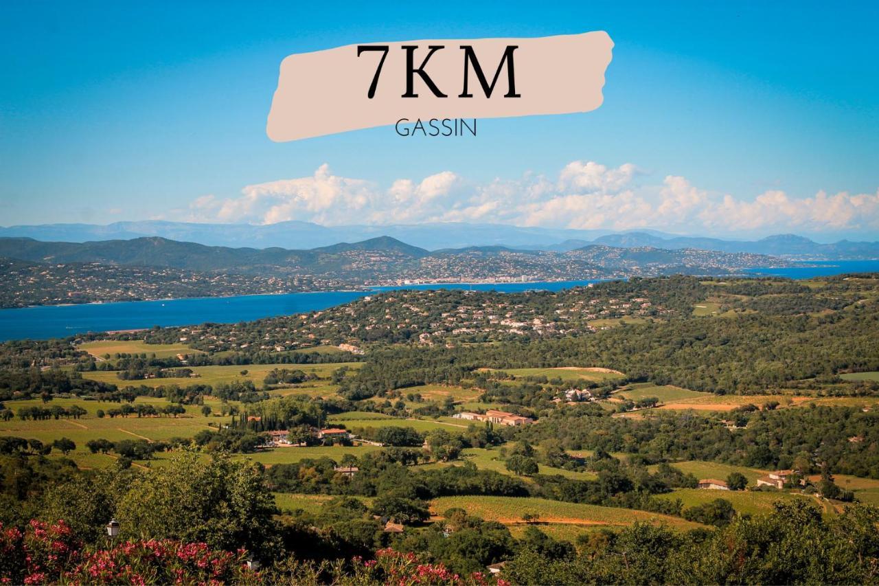 Le Tropik, Panoramic Sea View, Holiday Resort Grimaud Bagian luar foto